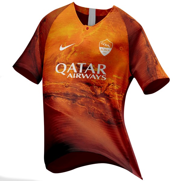 EA Sport Maillot Football AS Roma 2018-19 Orange